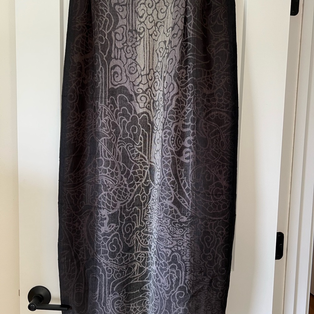 Scarf with Intricate Pattern